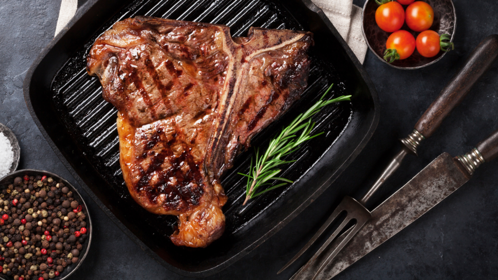 Filete de lomo al sartén