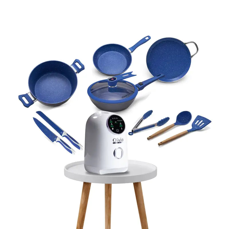 Batería de Cocina FlavorStone Master Deluxe 10 Piezas + Regalo Especial - Flavor Stone