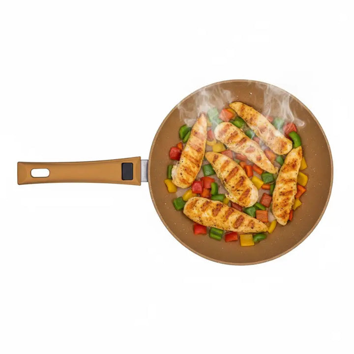 Batería de Cocina FlavorStone Master Deluxe Set 10 Piezas con Accesorios de Silicón - Flavor Stone