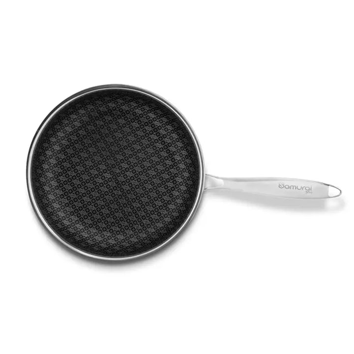 Juego de 6 Sartenes Samurai con Tapa Acero Inoxidable Antiadherente - Flavorstone Oficial Mexico