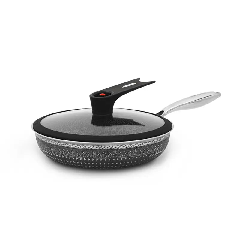 Juego Sartén y Comal Samurai 3 Piezas Acero Inoxidable Antiadherente - Flavorstone Oficial Mexico