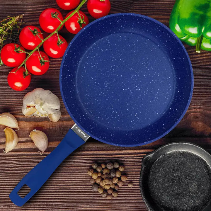 Sartén Redondo FlavorStone Azul 20 cm 7 Capas Antiadherente - Flavorstone Oficial Mexico