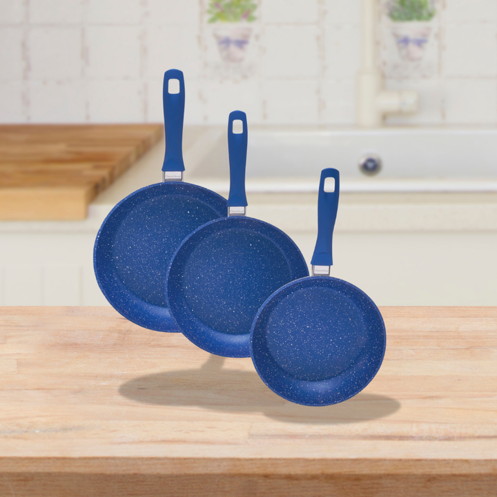 Juego de sartenes antiadherentes FlavorStone 3 Pan Set de 20, 24 y 28 cm