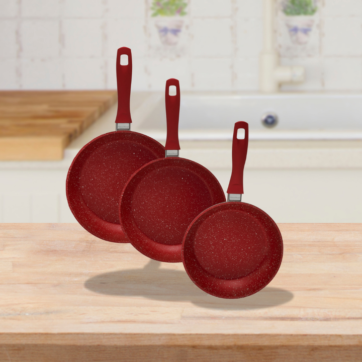 Juego de sartenes antiadherentes FlavorStone 3 Pan Set de 20, 24 y 28 cm