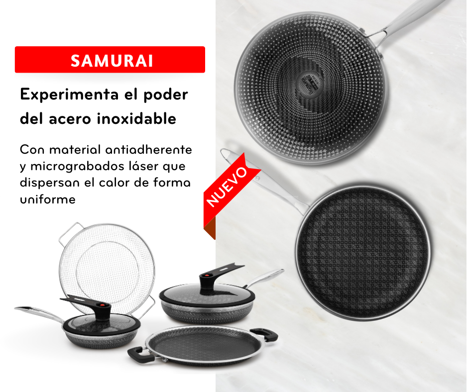 Ripley - BATERIA DE COCINA ANTIADHERENTE 5 PIEZAS