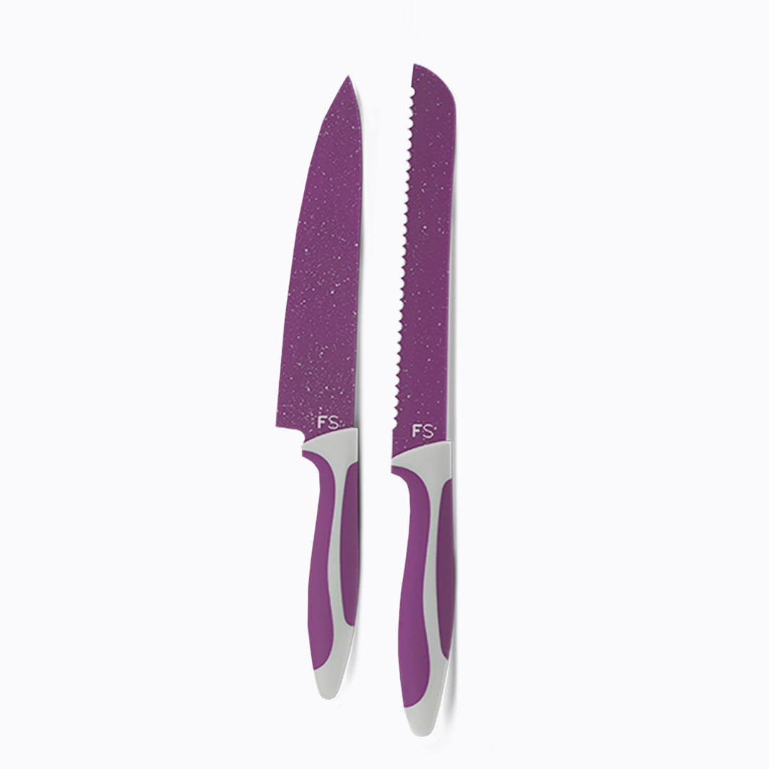 ¡NUEVA! Batería De Cocina 10 Piezas FlavorStone Master Deluxe Grape