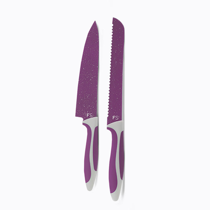 ¡NUEVA! Batería De Cocina 10 Piezas FlavorStone Master Deluxe Grape