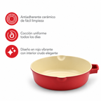 Batería de Cocina Flavorstone Urban Red 10 Piezas