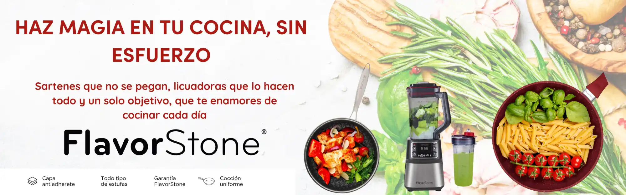 Utensilios de cocina para una cocción fácil y agradable.