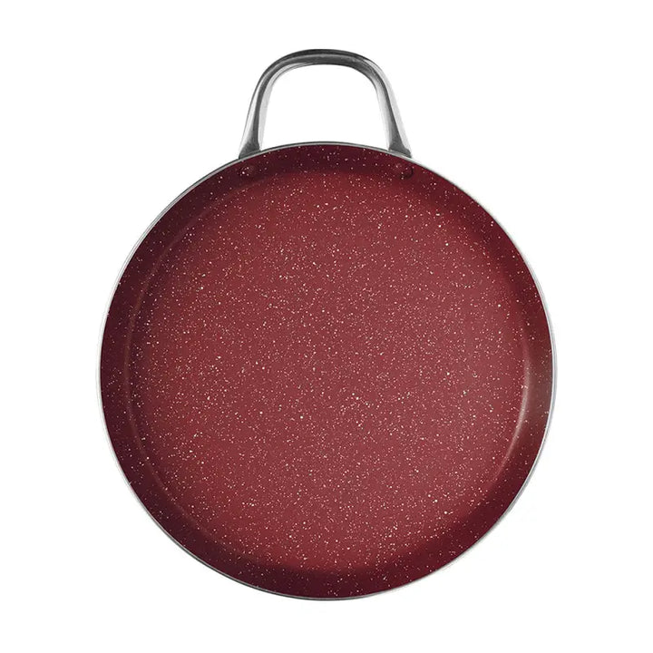 Comal Antiadherente FlavorStone Light Redondo 30 cm - Rojo - Flavor Stone