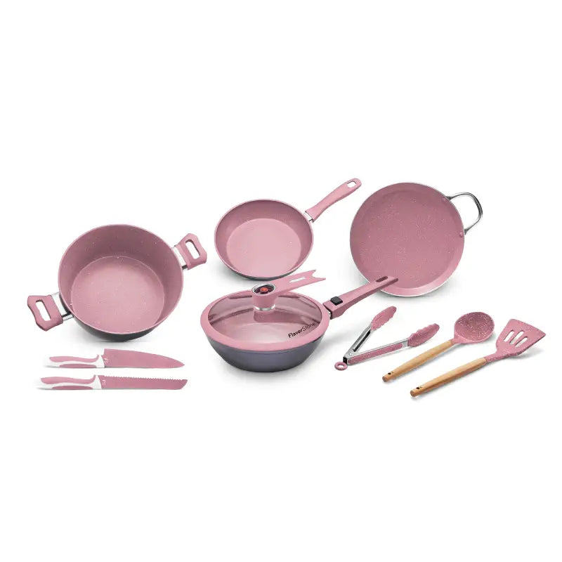 Juego de Sartenes Antiadherentes Master Set Deluxe de 10 piezas Flavor Stone