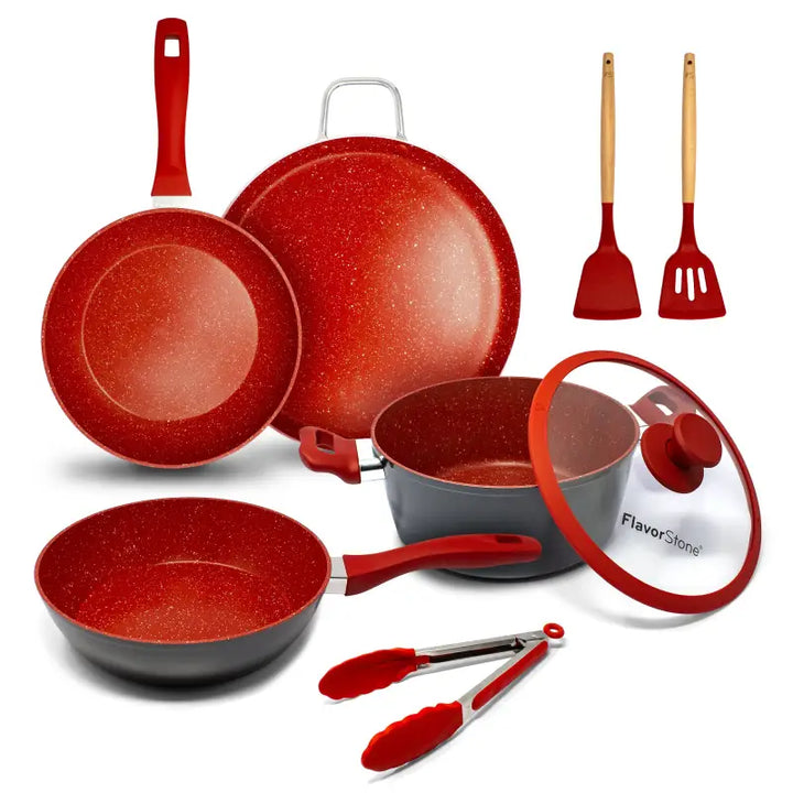 Juego de Sartenes FLAVORSTONE Light Set 8 Piezas - Flavor Stone