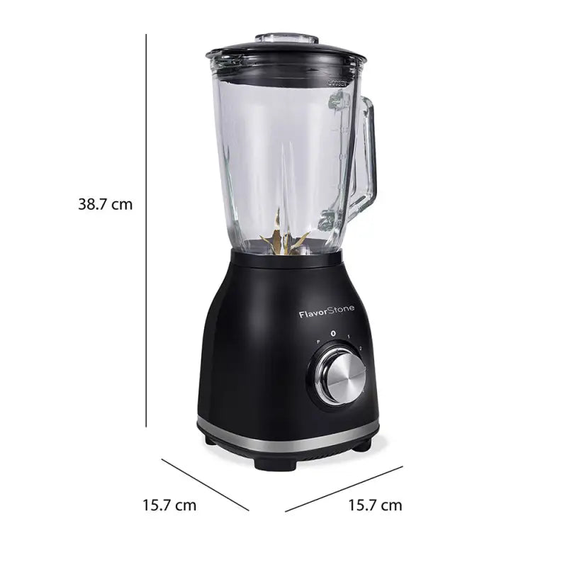 Licuadora FlavorStone Sapphire 550W Vaso Vidrio 2L Cuchillas Titanio - Flavorstone Oficial Mexico