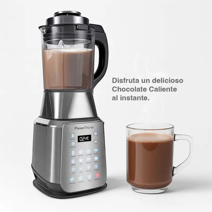 Procesador FlavorStone Diamond 1200W 15 Funciones Vaso Vidrio 2L Cuchillas Titanio - Flavor Stone