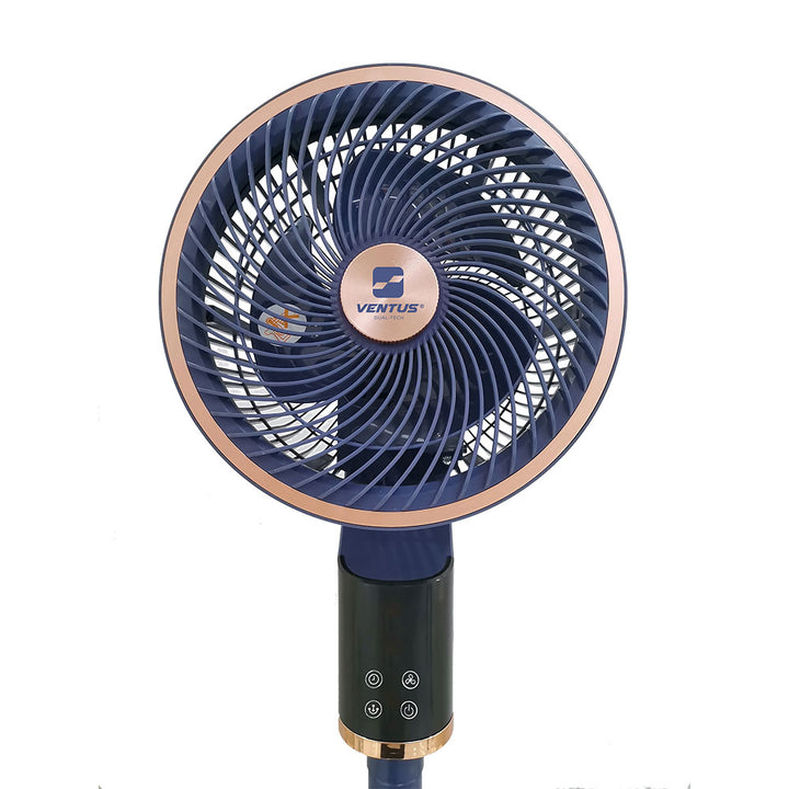 Ventilador de Piso Ventus Twist 20 pulgadas con Cabezal Giratorio y Altura Ajustable