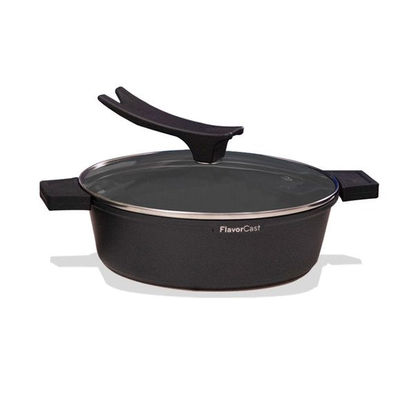 Juego de Sartenes Aluminio Fundido Flavor Stone Gourmet de 24 cm - 9 piezas